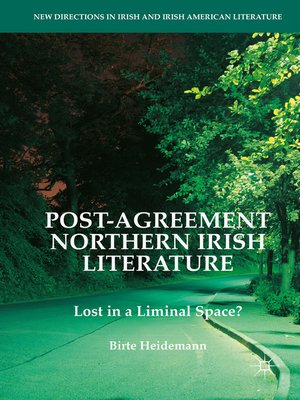cover image of Post-Agreement Northern Irish Literature